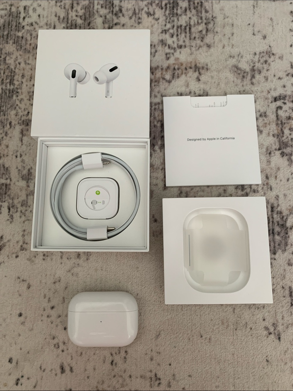 Apple AirPods Pro with Charging Case and Accessories | EUC